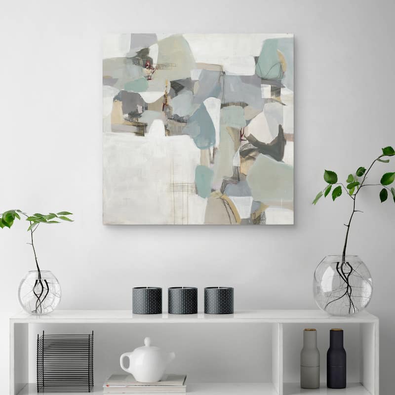 Glacier by Terri Burris Canvas Art Print