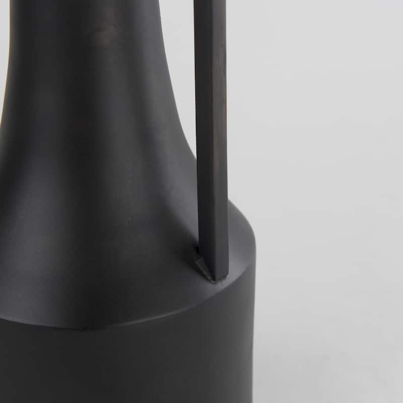 Aubrey Small Black Iron Flower Vase