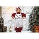 preview thumbnail 2 of 17, Fraser Hill Farm 36-In. Dancing Baking Mrs. Claus with Apron and Christmas Cookies - Animated Indoor Holiday Home Decor
