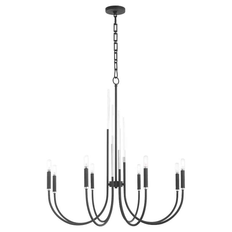 Quorum International 6223-8 Summit 8 Light 32" Wide Empire Chandelier