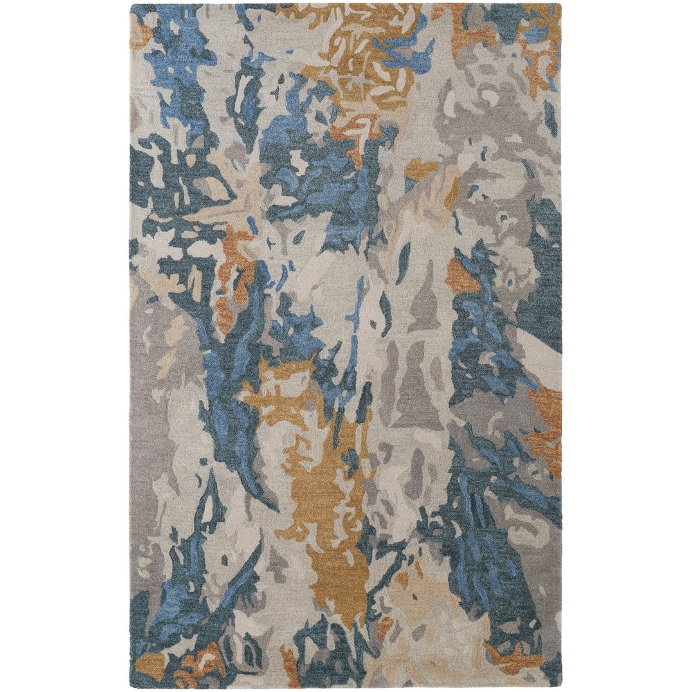 Grand Bazaar Calista Hand Tufted Abstract Modern Area Rug