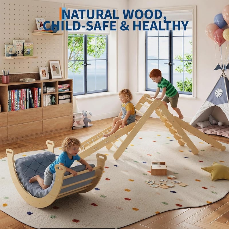 7-in-1 Foldable Baby Climbing Toys Set for Toddlers Toys