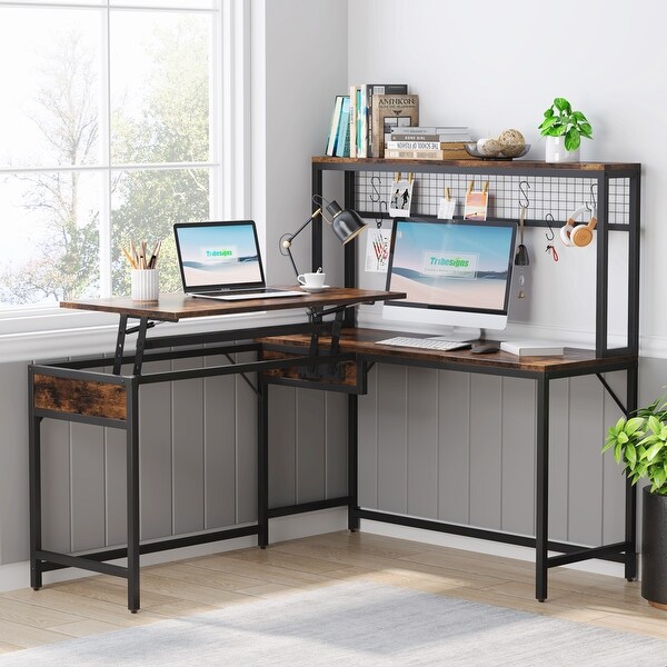 https://ak1.ostkcdn.com/images/products/is/images/direct/ed5254915c2d3eda2bf9ddfc8eaeadb9d608b7a5/55-Inch-Lift-Top-L-Shaped-Desk-with-Hutch.jpg