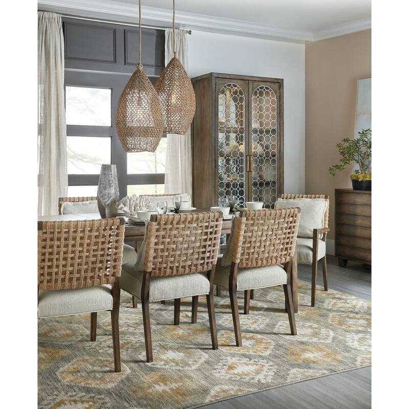 Hooker Furniture Sundance 82-100" Long Classic Slab Style Farmhouse