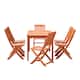 Option Set of 6 chairs and 1 rectangular straight table