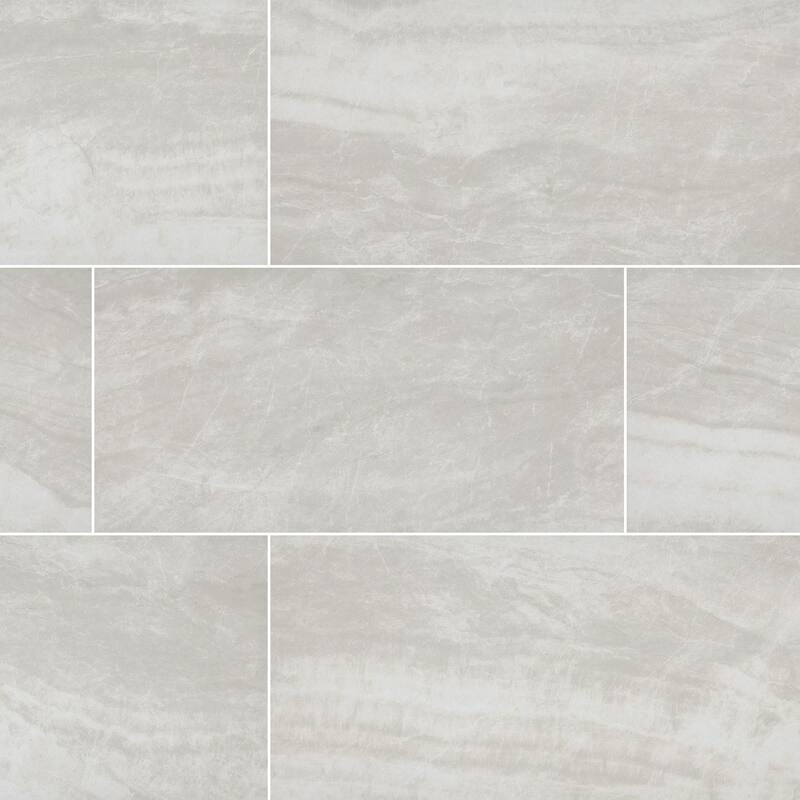 Ackland AKNPTCHI12X24M-PL Chiara - 12" x 24" Porcelain Solid Floor and