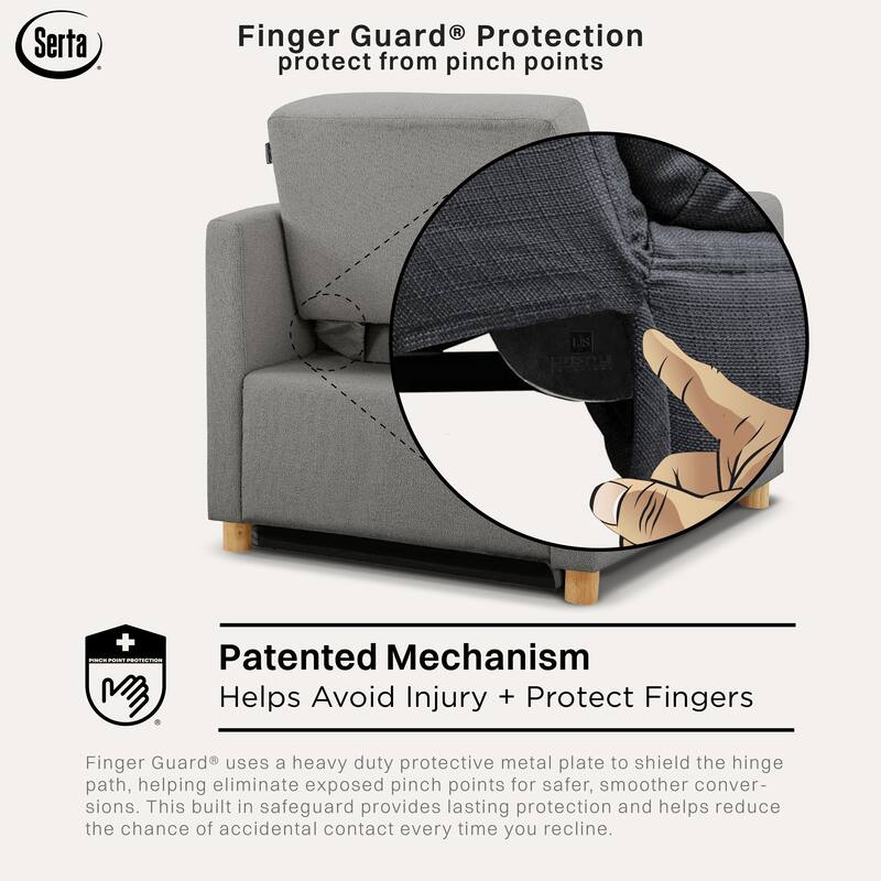 Serta Christine Convertible Chair