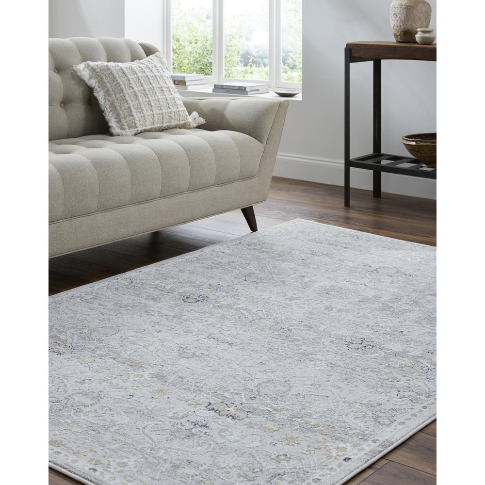 Livabliss Lorenz Traditional Medallion Area Rug