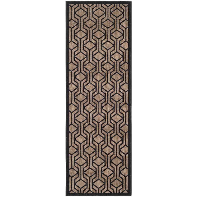 SAFAVIEH Courtyard Annunzia Indoor/ Outdoor Waterproof Patio Backyard Rug