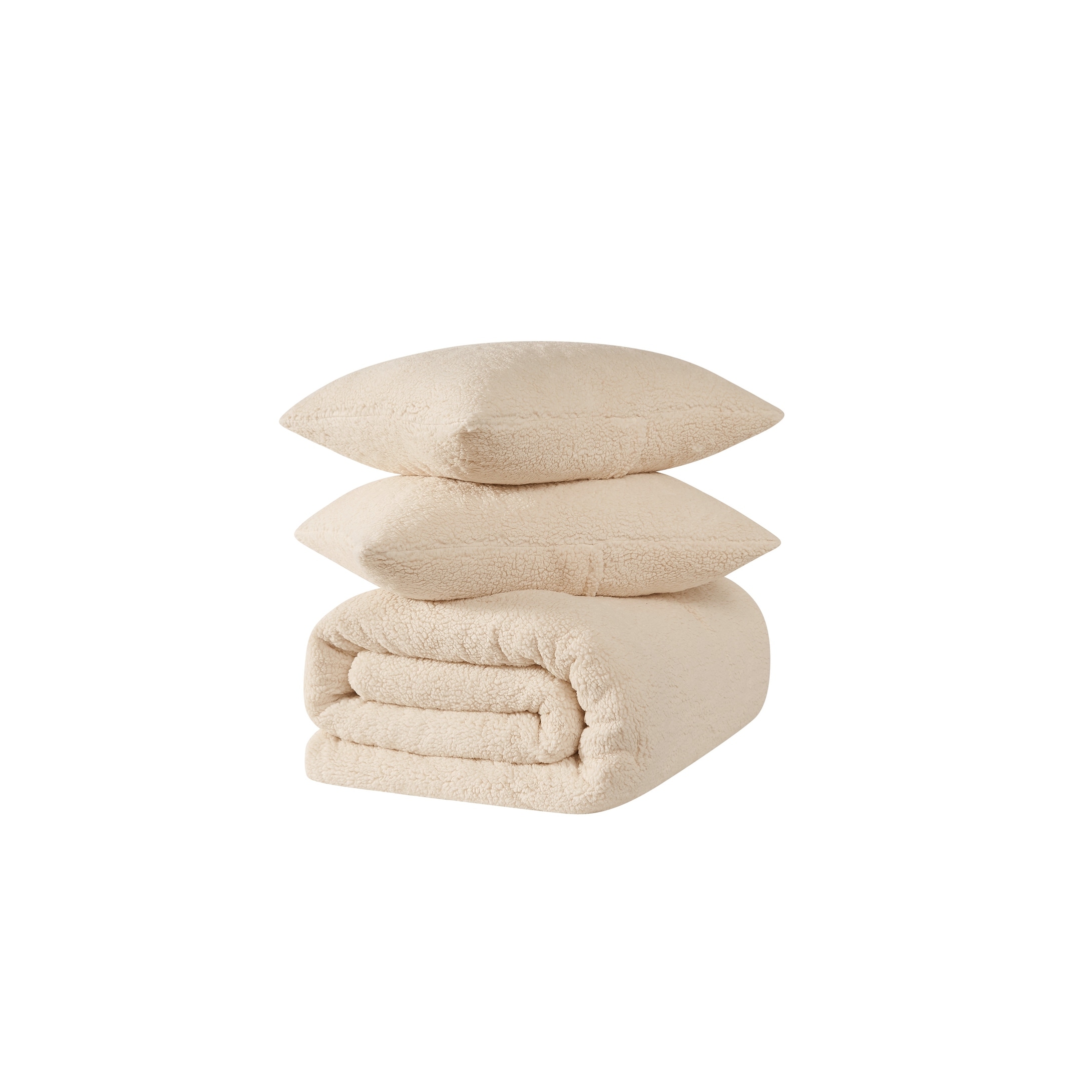 Brooklyn Loom Marshmallow Sherpa Comforter Set Bed Bath Beyond 36258674