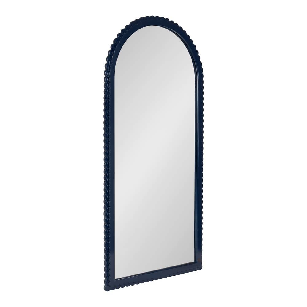 Kate and Laurel Scallia Wooden Arch Mirror