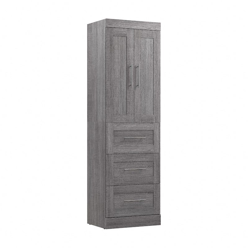 Pur 25W Wardrobe with Drawers by Bestar - Wardrobe with Drawers