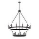 preview thumbnail 4 of 80, Acroma 20-light 40In Farmhouse Wagon Wheel Chandelier