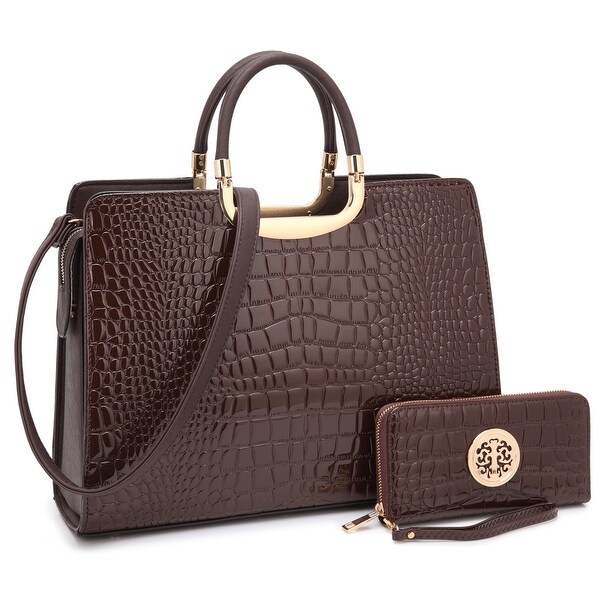 patent leather briefcase