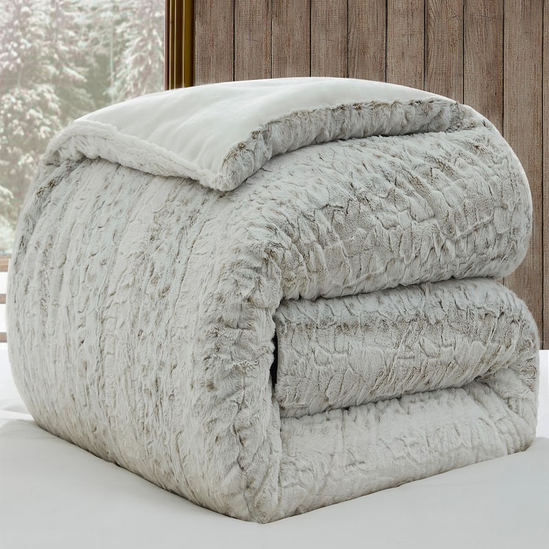 Snow Leopard - Coma Inducer® Oversized Comforter Set