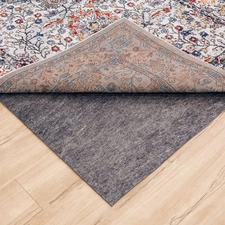 Mohwk Home Non Slip 1/4 Inch Thick Rug Pad - Grey