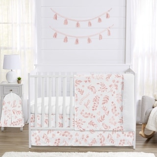 Boho chic floral crib bedding online