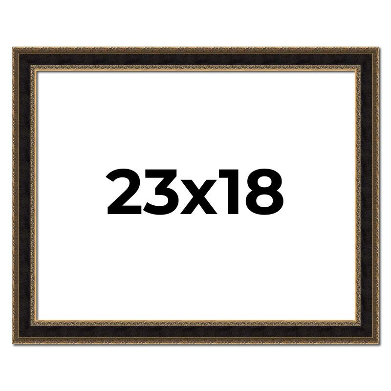 23x18 Frame Gold Antique Vintage Sold Wood Picture Frame | 1.75 Inch
