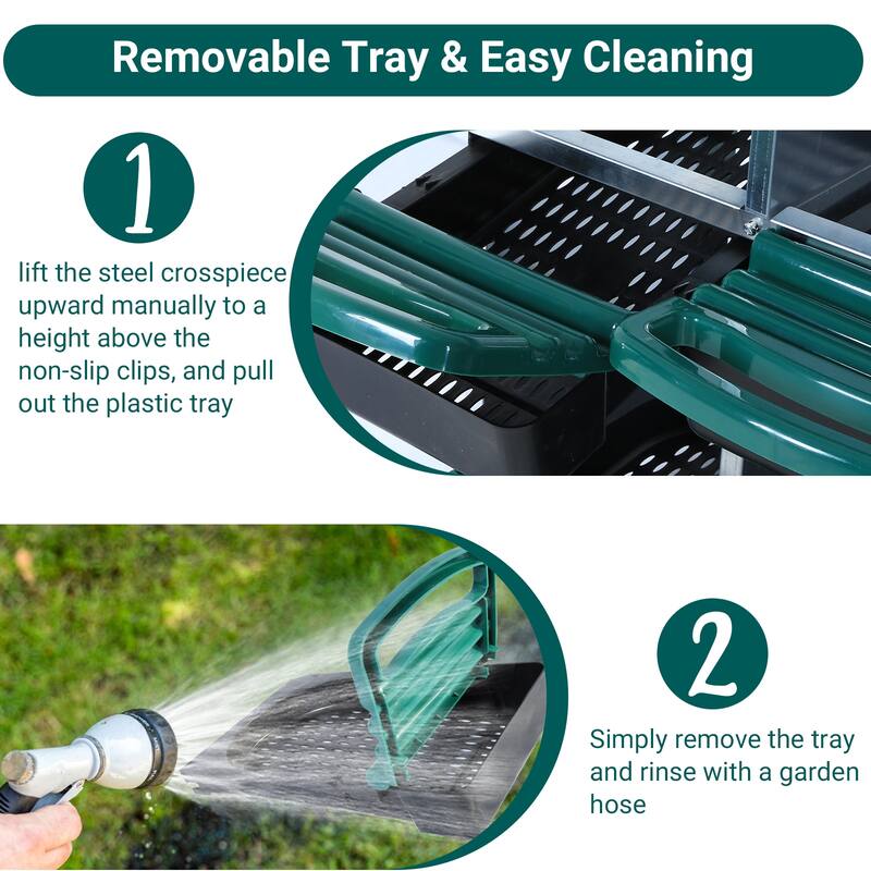 Chicken Nesting Boxes with Rollout Egg Collection