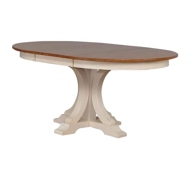 Round Art Deco Dining Table - N/A