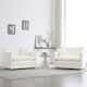 Option White Accent Chairs*2