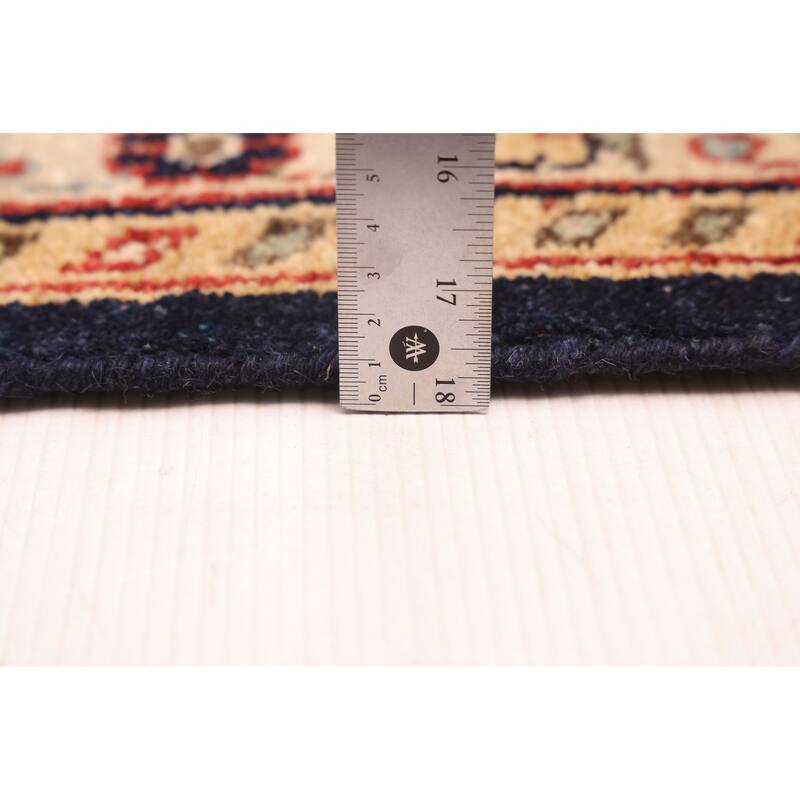 ECARPETGALLERY Hand-knotted Peshawar Oushak Dark Navy Wool Rug - 10'2 x 14'4