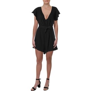 free people black romper