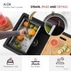 preview thumbnail 4 of 6, STYLISH 15 3/8 Stainless Steel Workstation Colander