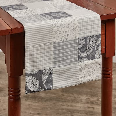 Park Designs Jubilee Patch Table Runner 13" x 36" - 13" X 36"