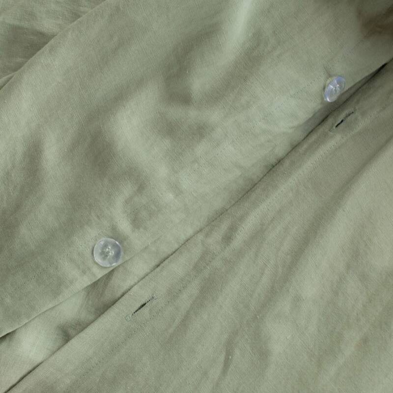 100% French Linen Duvet Cover by BOKSER HOME