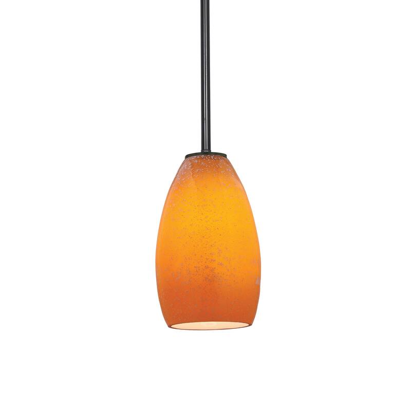 Access Lighting Champagne 1 Light LED Pendant - 5" Wide with Maya - Oil Rubbed Bronze