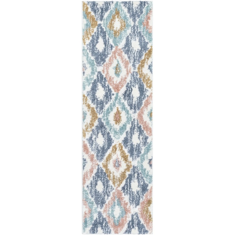 Well Woven Delia Helios Modern Ikat Area Rug