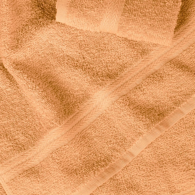 Superior Miami 100% Cotton 6-Piece Towel Set - Lightweight & Quick Drying