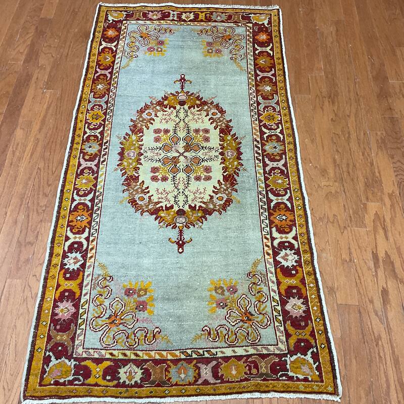 HERAT ORIENTAL Handmade Anatolia Wool Rug - 3'5" x 6'9"