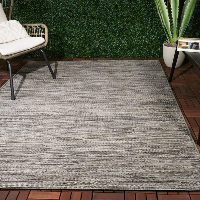 Choron Flatweave Indoor/Outdoor Area Rug - 7'10" x 10' - Taupe