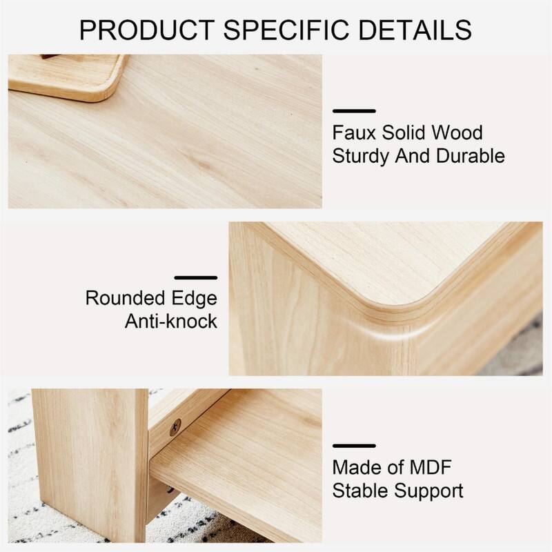 Double Layered Coffee Table Suitable for Living Room