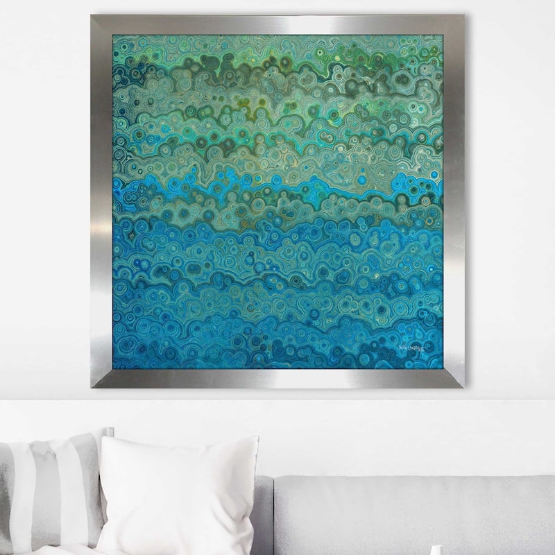 "Psalm 67 7 God Shall Bless Us" by Mark Lawrence Print on Acrylic