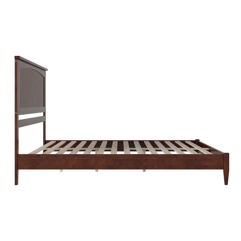 Naples Solid Wood Low Profile Platform Bed
