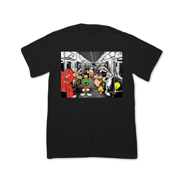 Shop Fifth Sun Mens Subway Crew Graphic T Shirt Black Small
