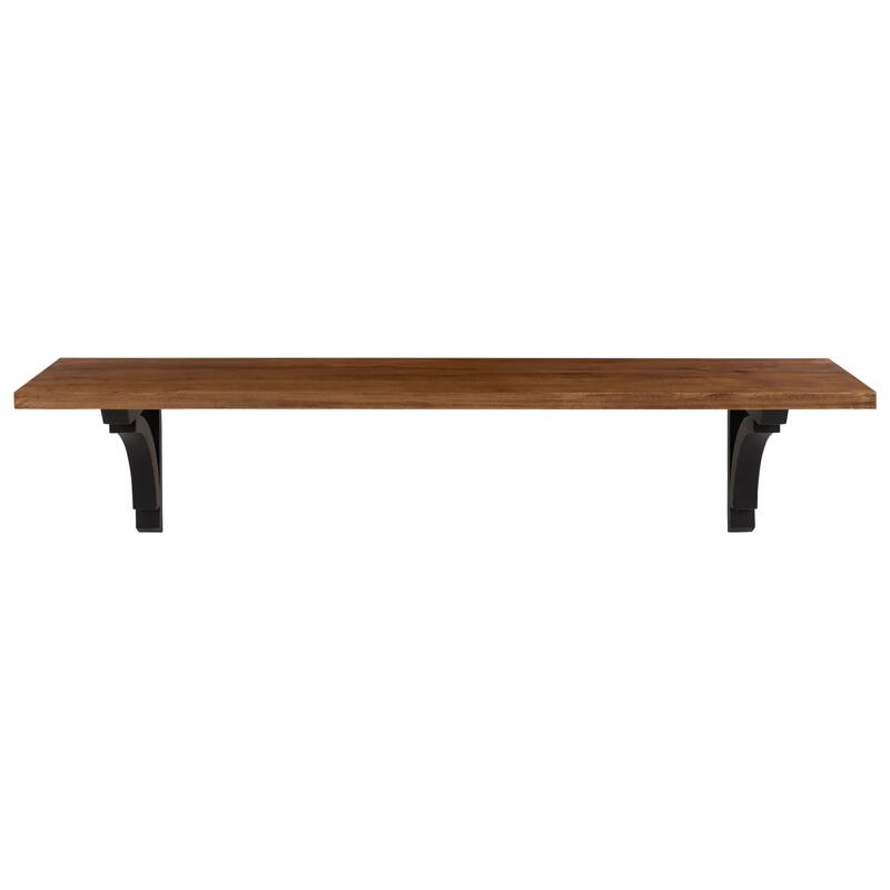 Kate and Laurel Corblynd Traditional Wood Wall Shelf