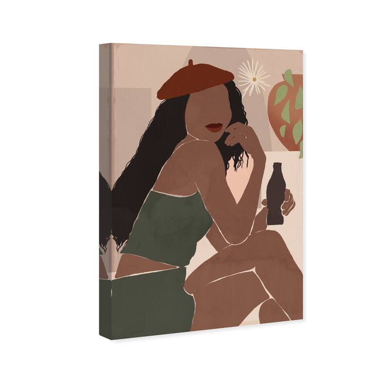 Wynwood Studio Fashion and Glam Peace and Nature Brown and Rustic Wall Art Canvas Print