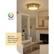 preview thumbnail 5 of 11, 36W 18'' Dimmable Boho Ceiling Light