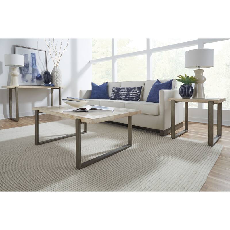 Ariela Console Table in Desert Taupe