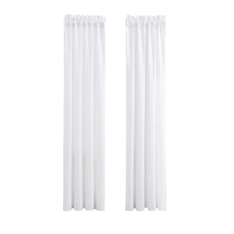 J. Queen New York Bayside Window Panel Pair