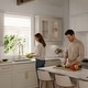 preview thumbnail 15 of 76, Karran Undermount Quartz Double Bowl Kitchen Sink