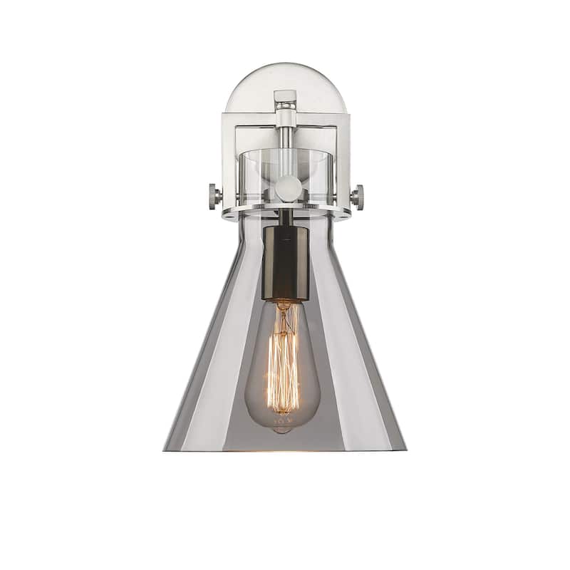 Innovations Lighting 411-1W-14-8 Newton Cone Sconce Newton Cone 1