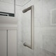 preview thumbnail 8 of 23, DreamLine Unidoor-X 72-72 1/2 in. W x 72 in. H Frameless Hinged Shower Door - 72" - 72.5" W