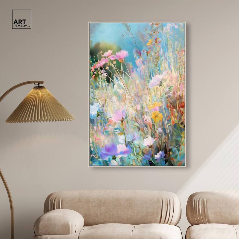 Cosmos Cascade Canvas by Art Remedy