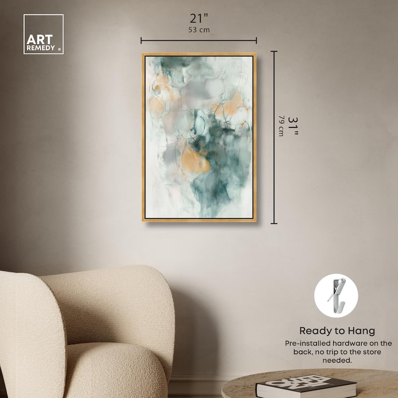 Verdant Vapors II Canvas by Art Remedy