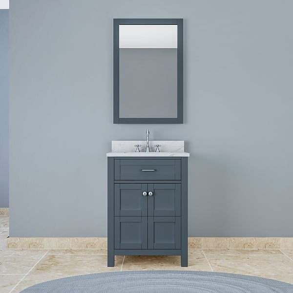 Shop Venice Single Bathroom Vanity Set All Solid Wood Overstock 32350995